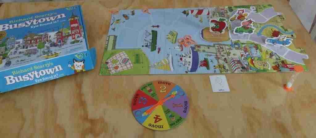 Part of the Eye Found It! board