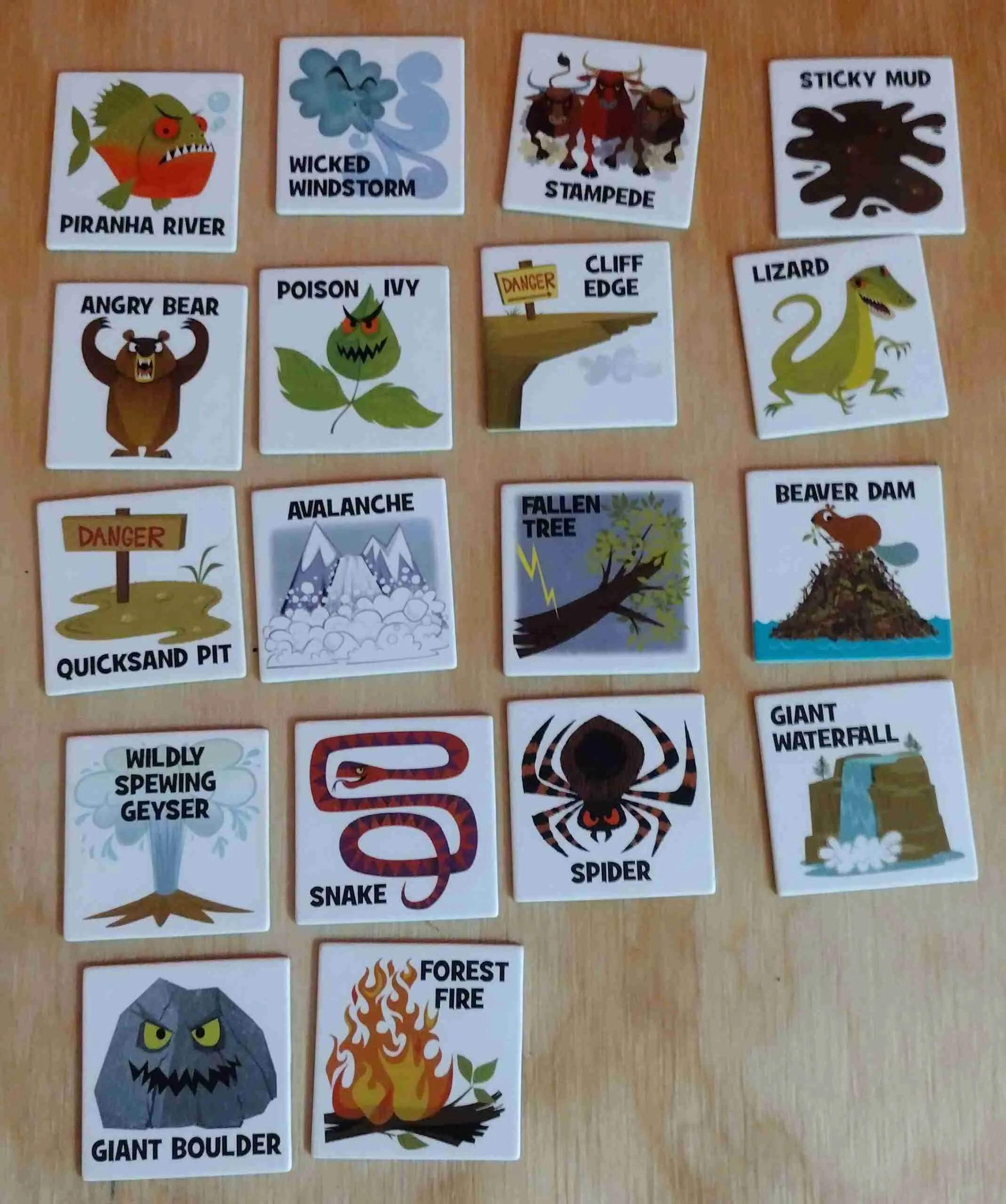 Engineering Ants obstacle cards