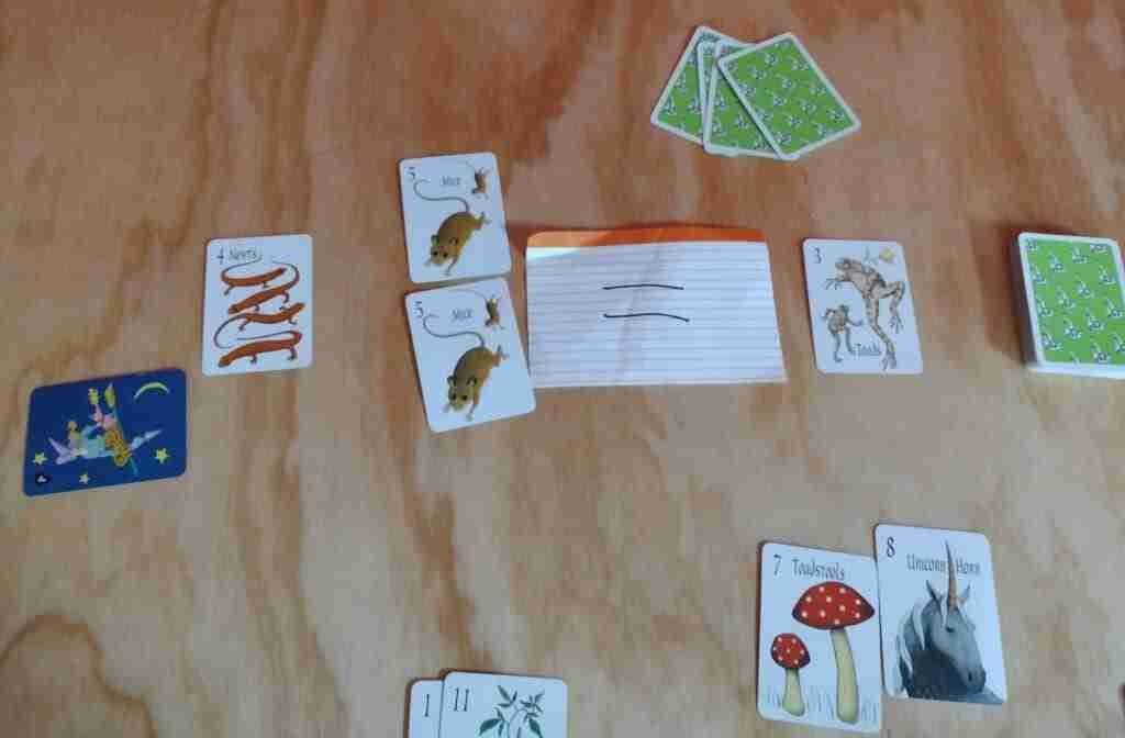 one of our equations made while playing Frog Juice