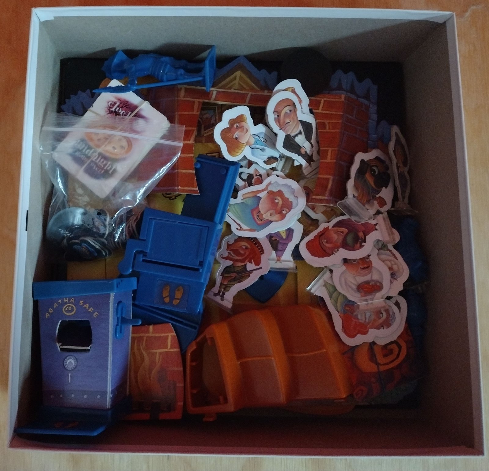 1313 Dead End Drive boxed pieces