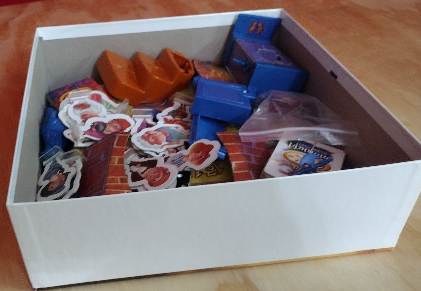 1313 Dead End Drive boxed pieces