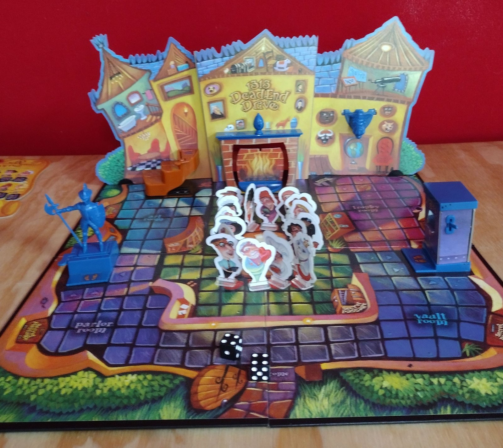 1313 Dead End Drive, all set up to play