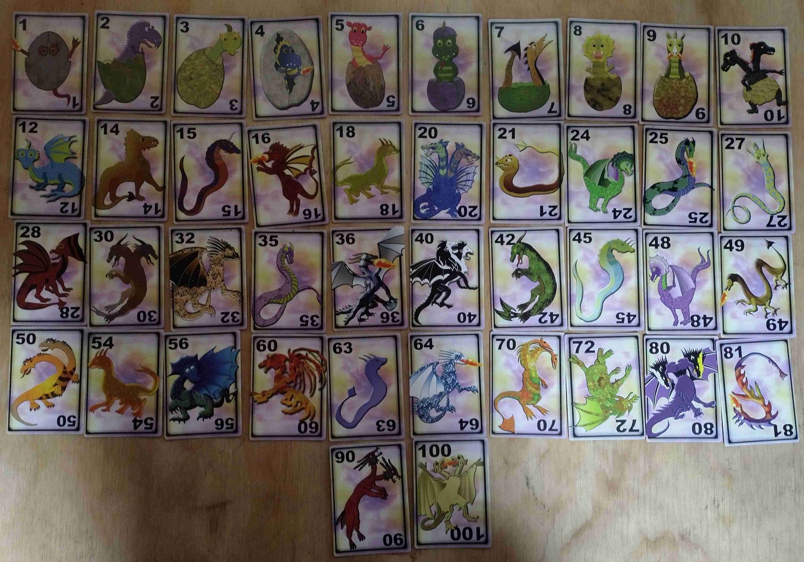 Dragon Times - dragon cards