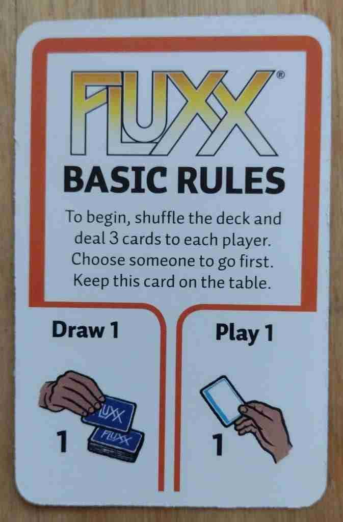 Fluxx Games - basic rules