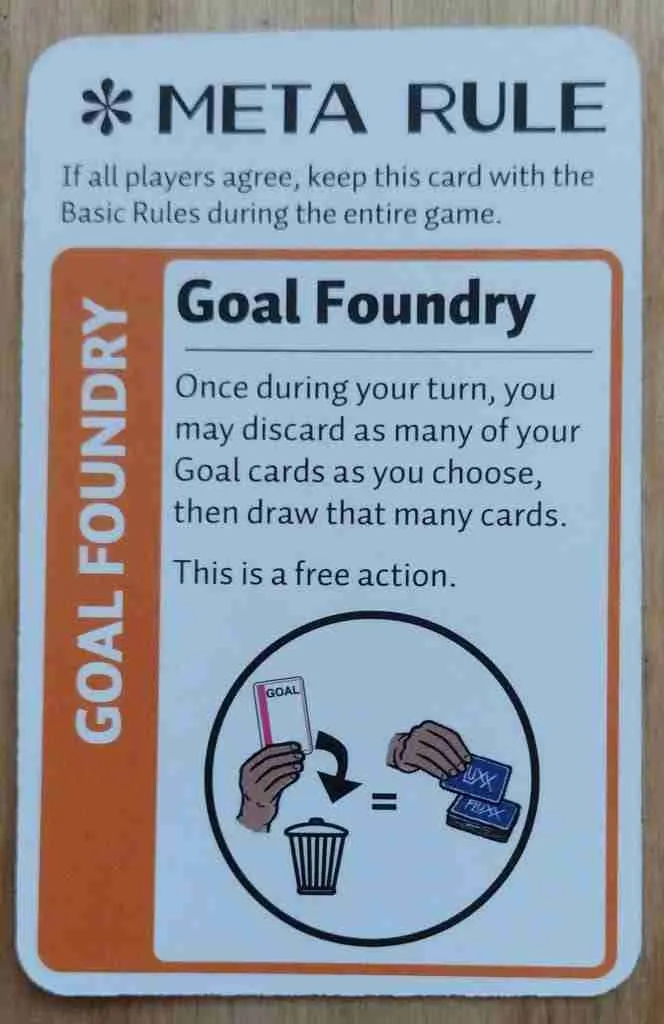 Fluxx Games - optional rule