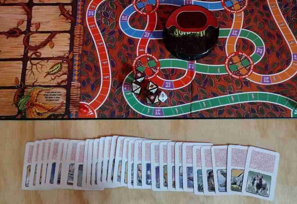 Jumanji cards