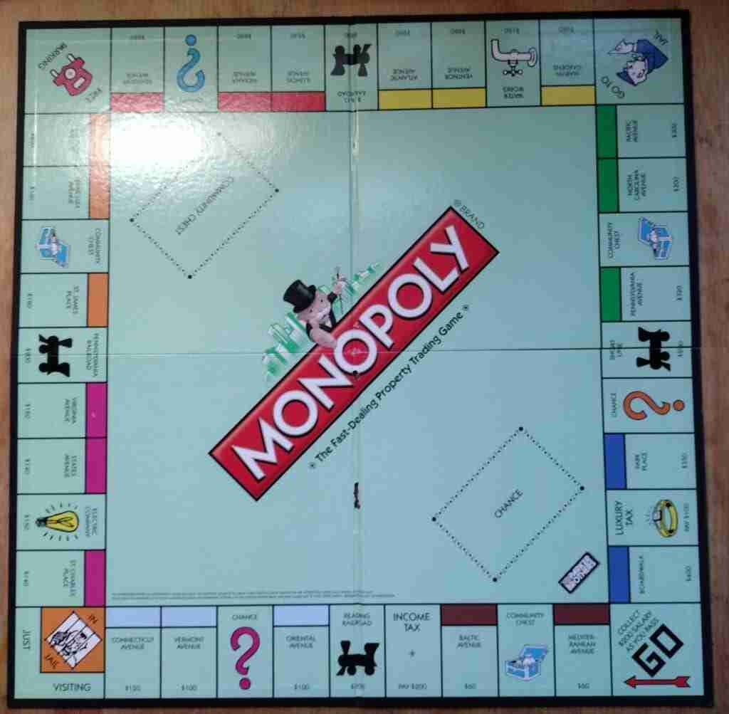 Monopoly board