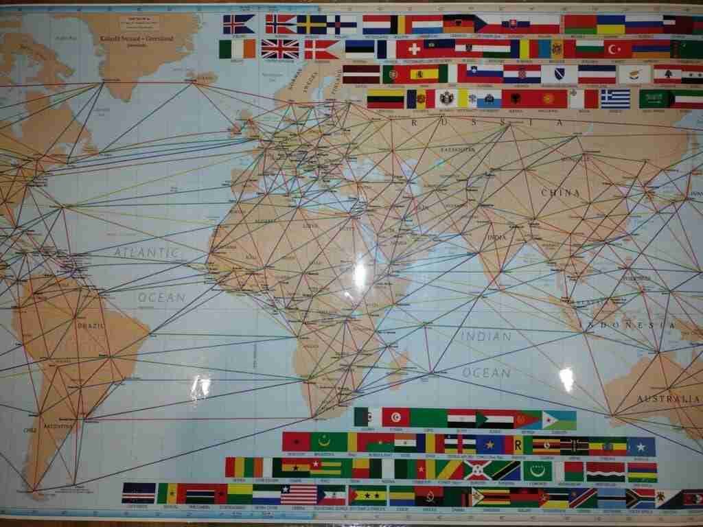 The center of Take Off!'s huge map