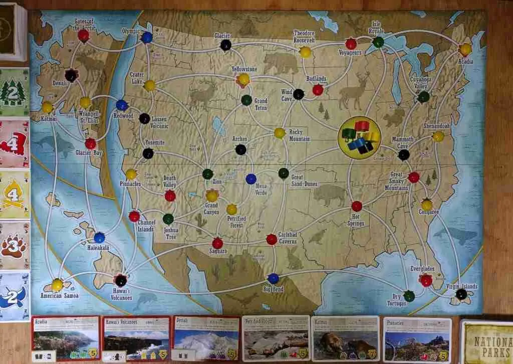 Trekking the National Parks, ready to begin play