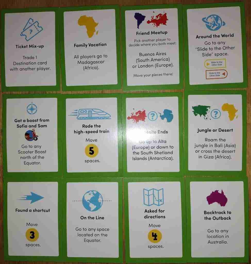 Where To? Traveler's Luck cards