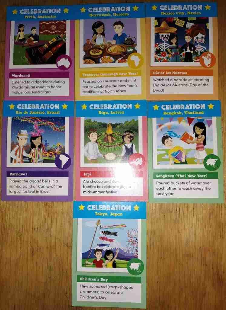 Where To? Celebration cards