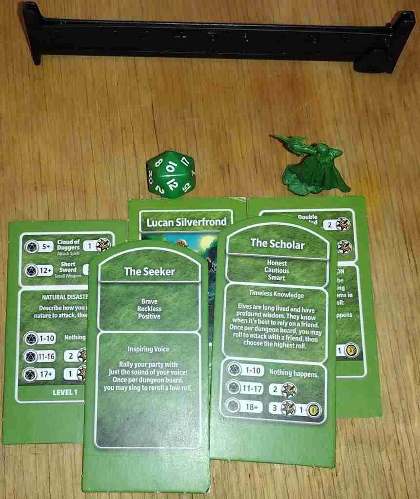 D&D: The Adventure Begins - creating a character