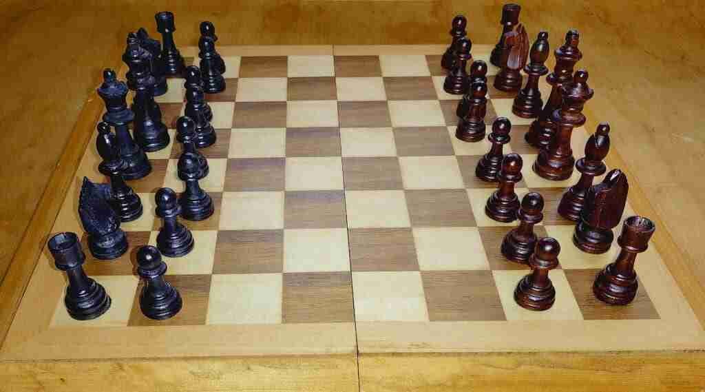Chess set up