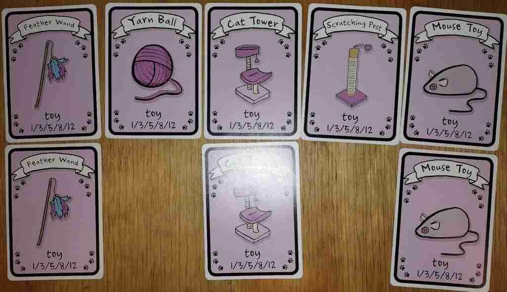 Cat Lady toy cards