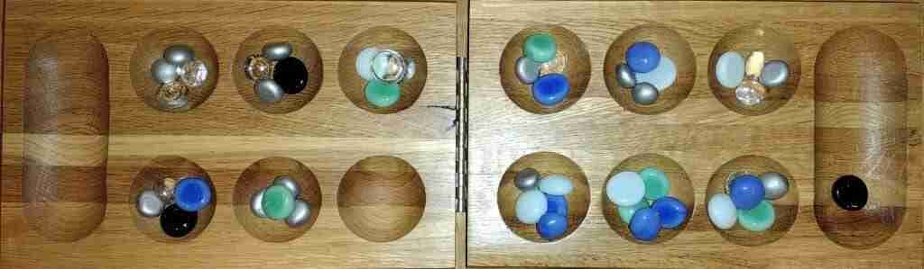 Mancala, opening move