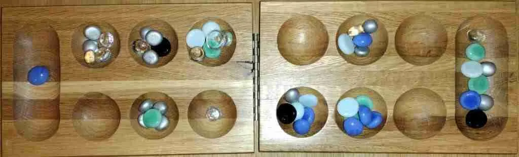 mancala, mid-game