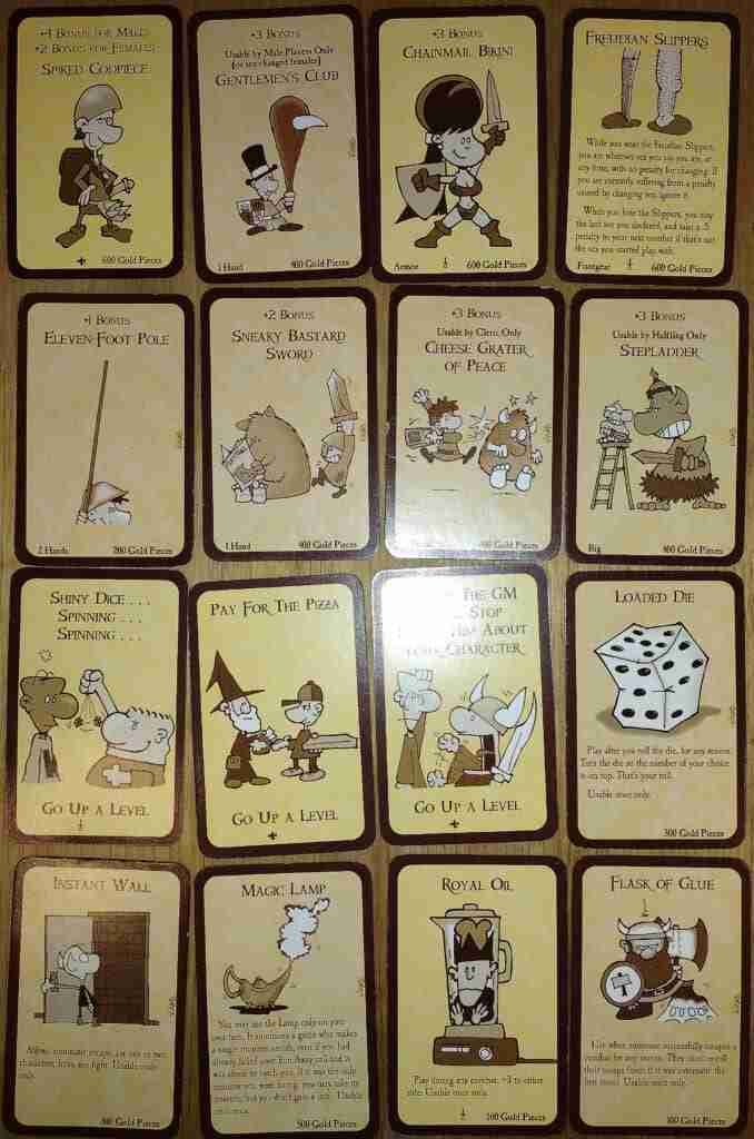 Munchkin treasure cards