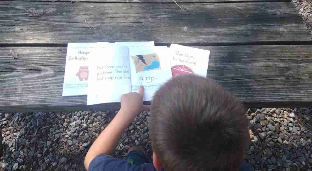 B reading from a Reading Better Together book!