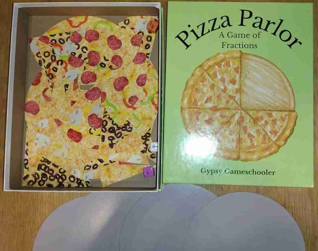 Pizza Parlor Fraction Game