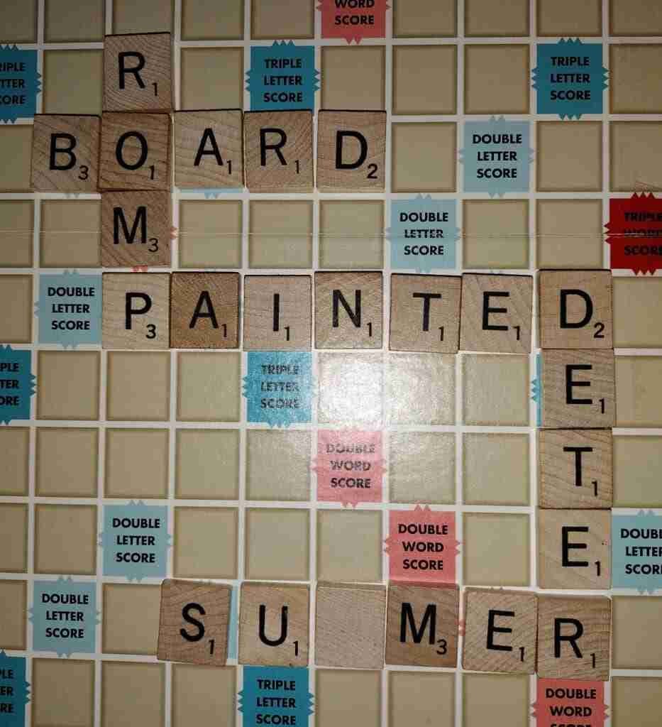 Continuing a Scrabble game