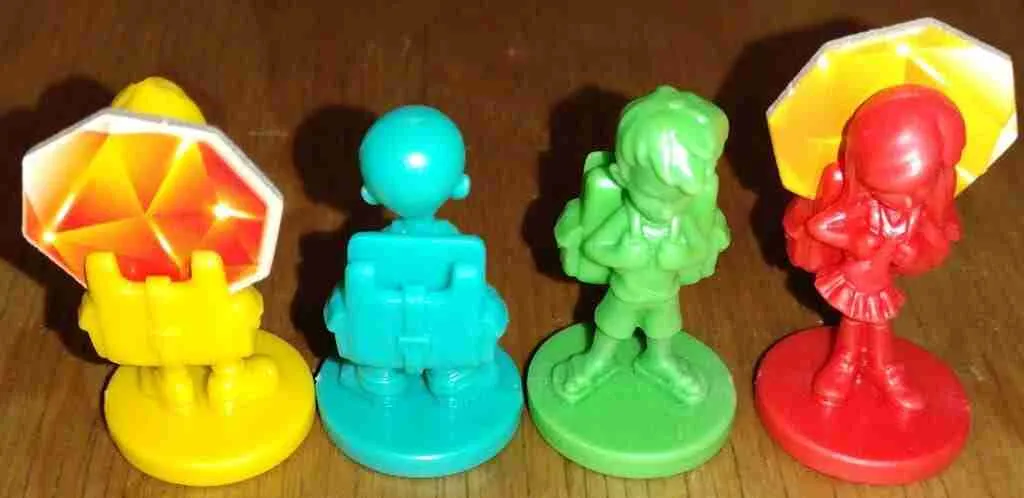 Character pieces in Ghost Fightin Treasure Hunters