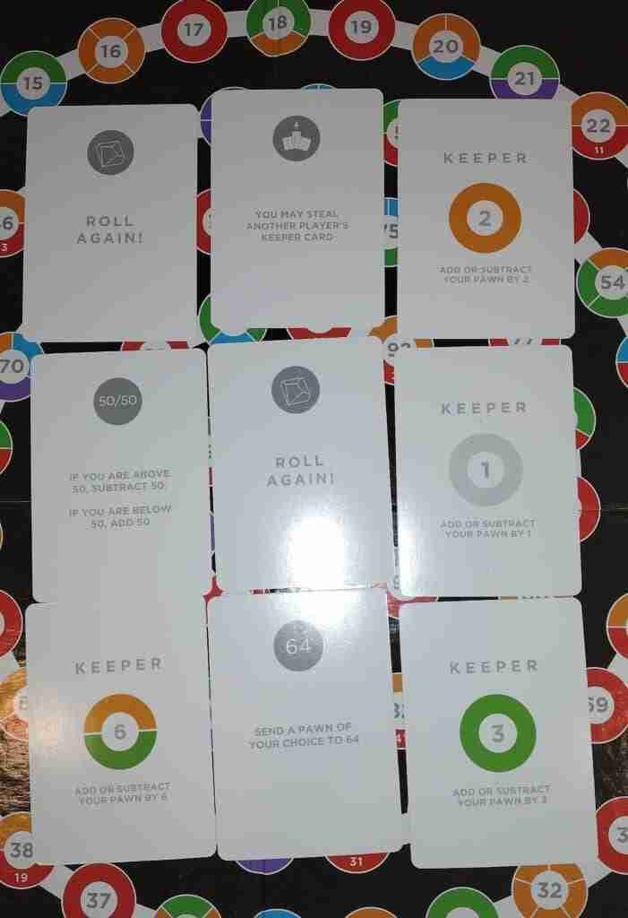 Prime Climb Keeper and Action cards