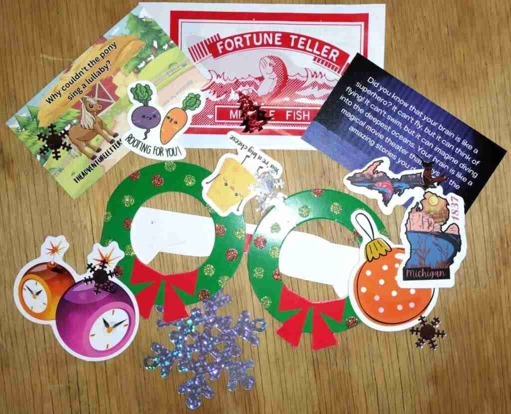 The Adventure Letters: fun, extra goodies