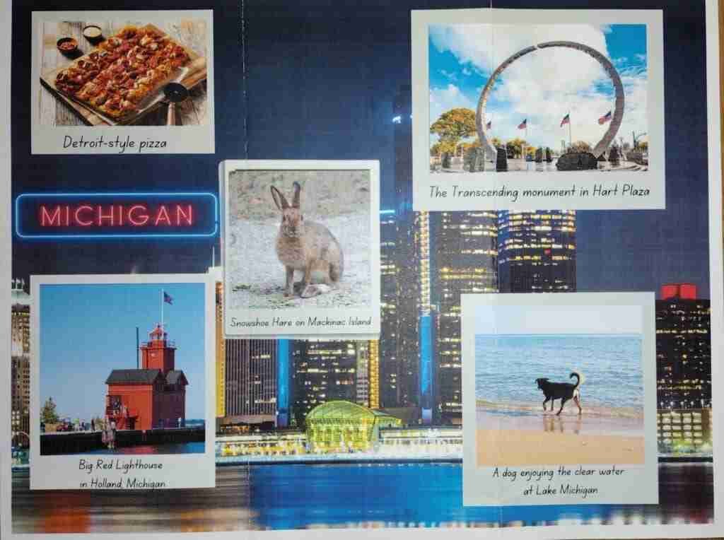 The Adventure Letters: scrapbook page