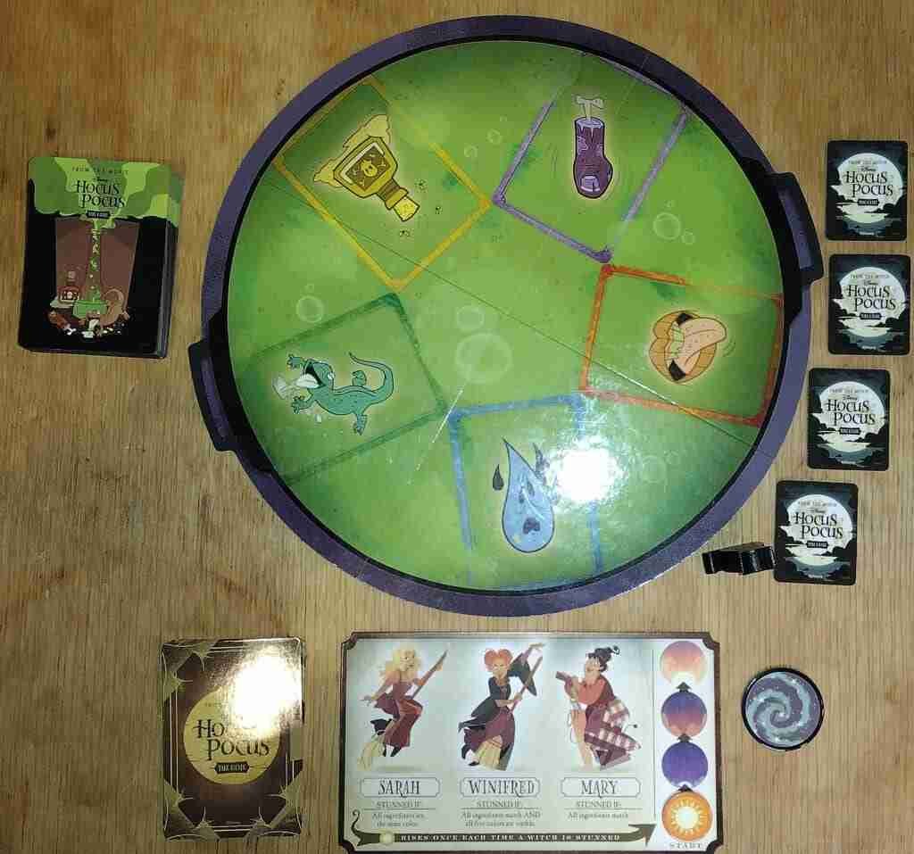 Hocus Pocus, ready to begin playing