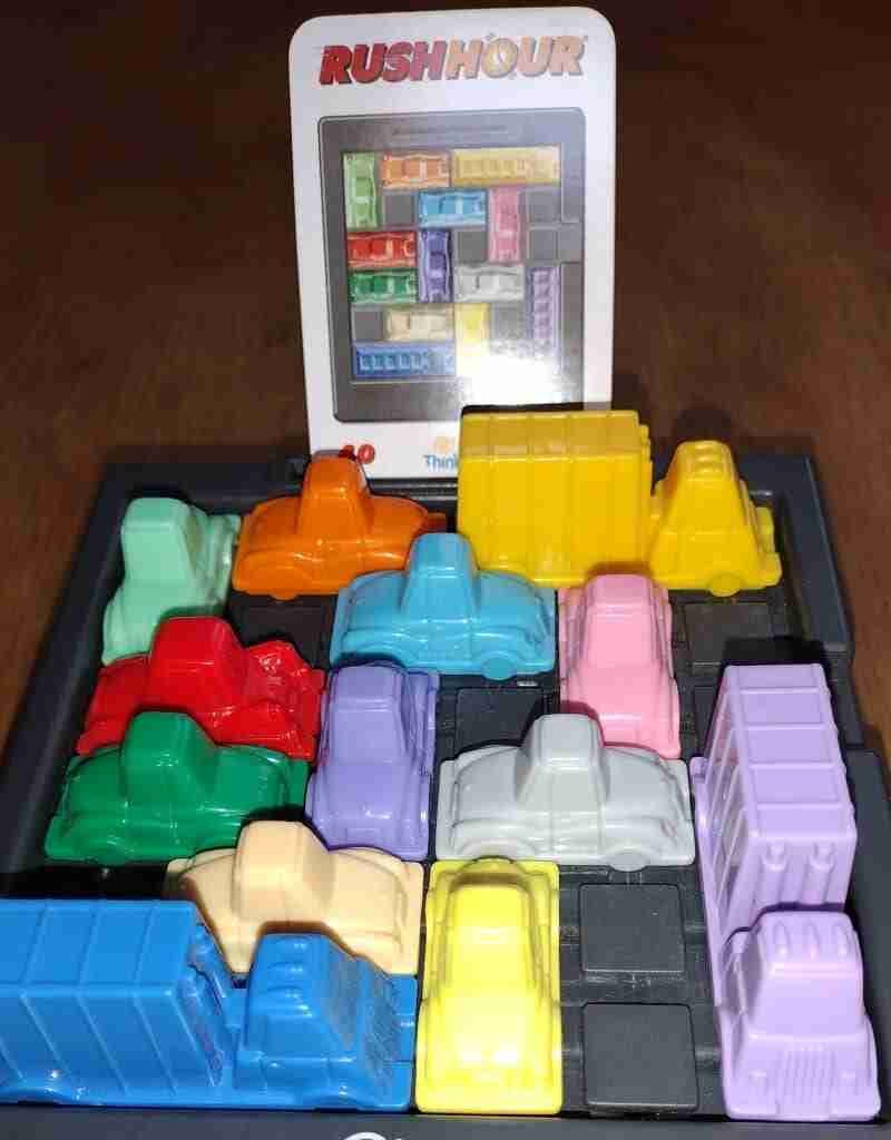 Rush Hour level 40 is quite challenging!