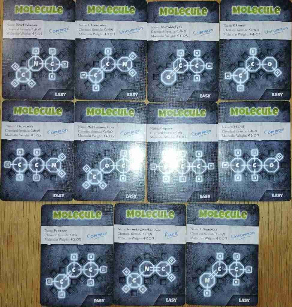 easy formula cards in covalence