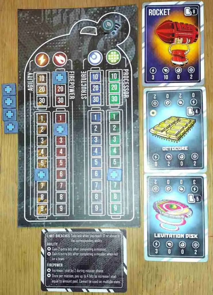 BetaBotz bot with 2 components