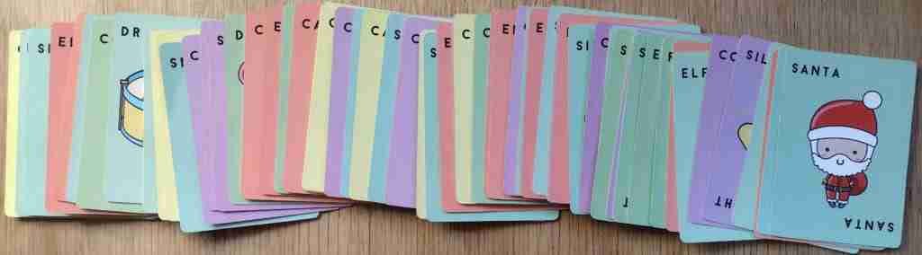 Santa Cookie Elf Candy Snowman cards