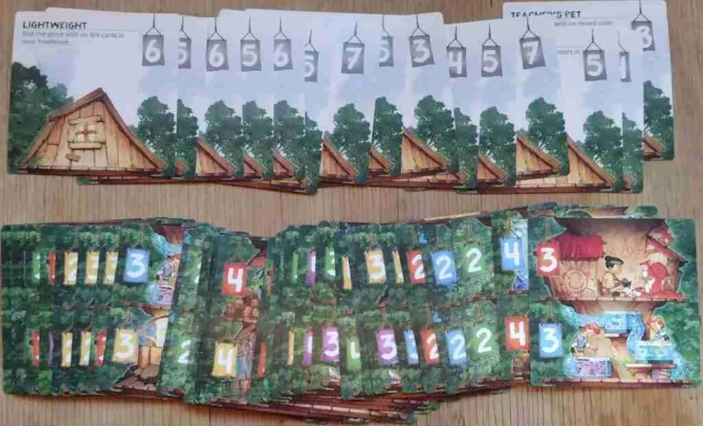 Backyard Builders Treehouse cards