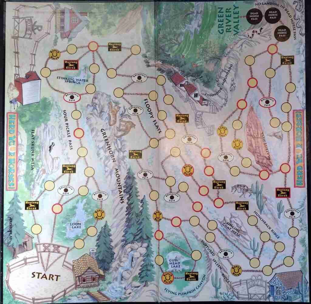 Herd Your Horses board