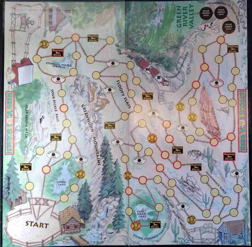 Herd Your Horses board