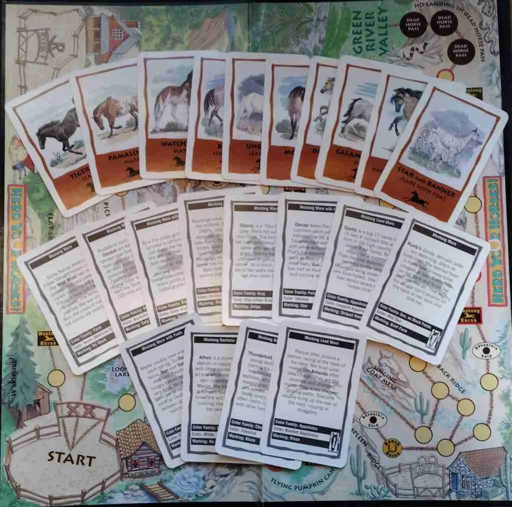 Herd Your Horses mustang cards