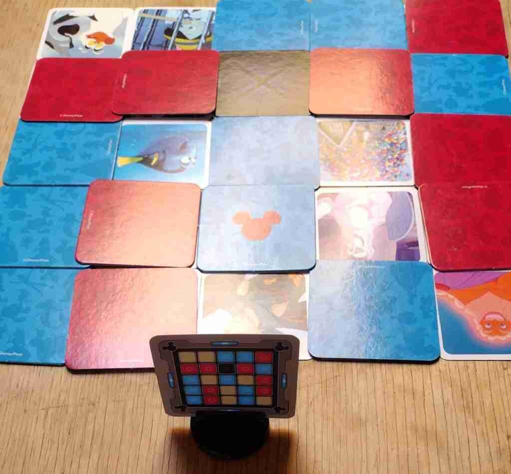 clue master view, covered cards