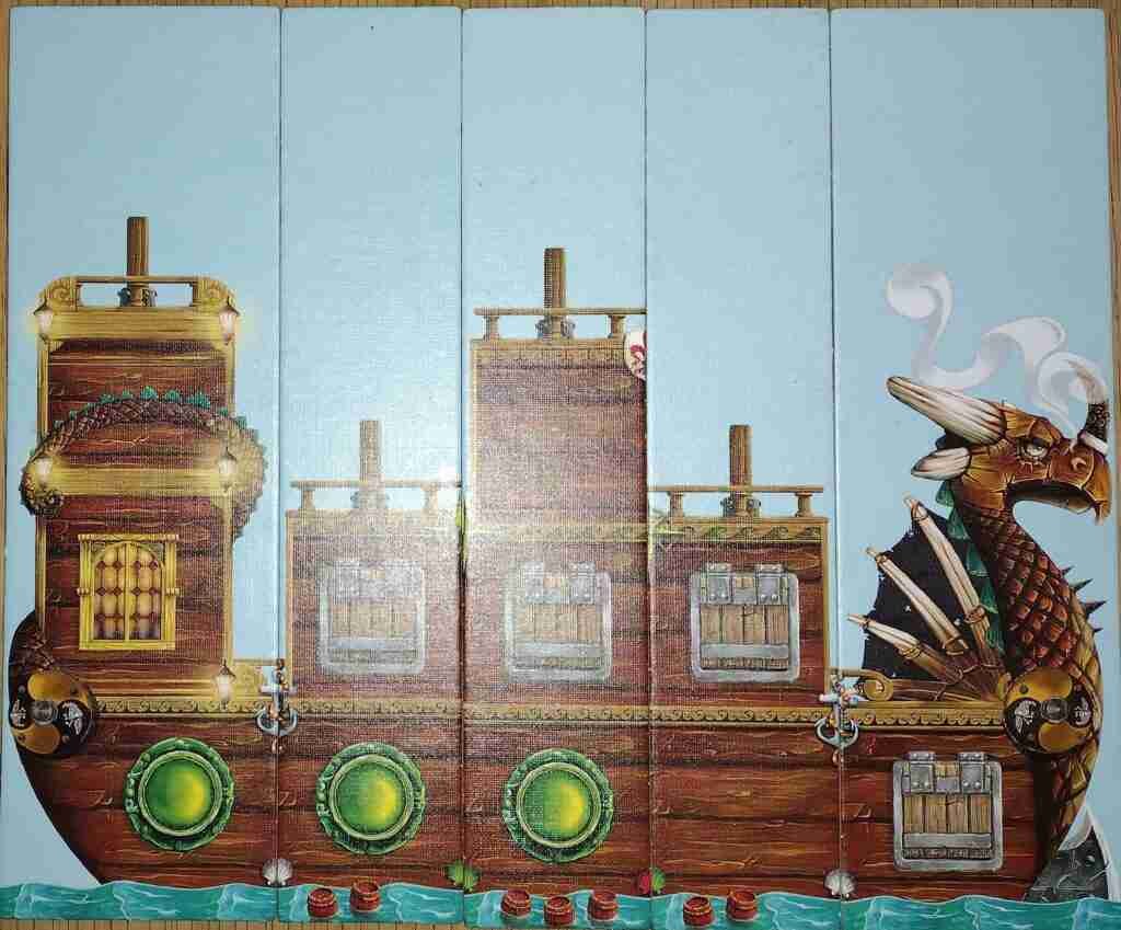 Possible boat configuration (empty) in Piratoons