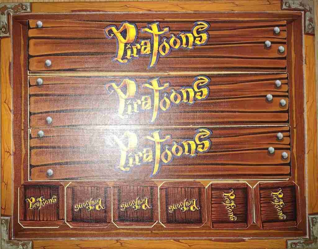 Piratoons "treasure chest" setup