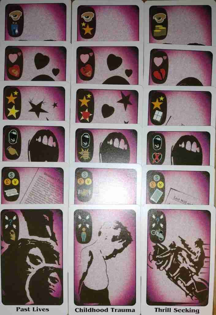 Alibi motive/emotion cards