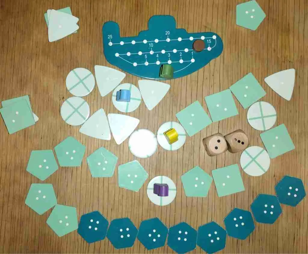 deep sea adventure, turn 16