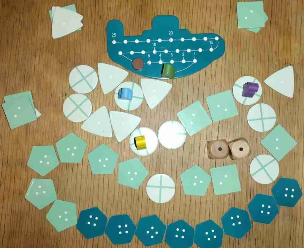 deep sea adventure, turn 20