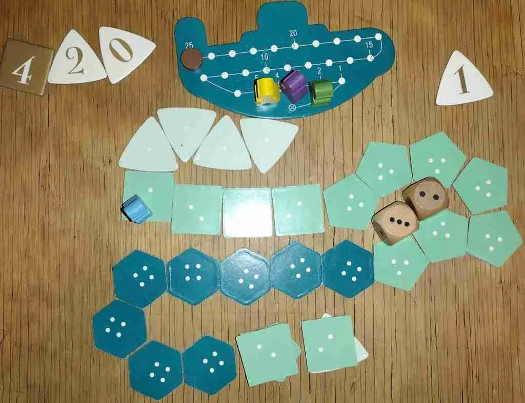 deep sea adventure, starting round 2