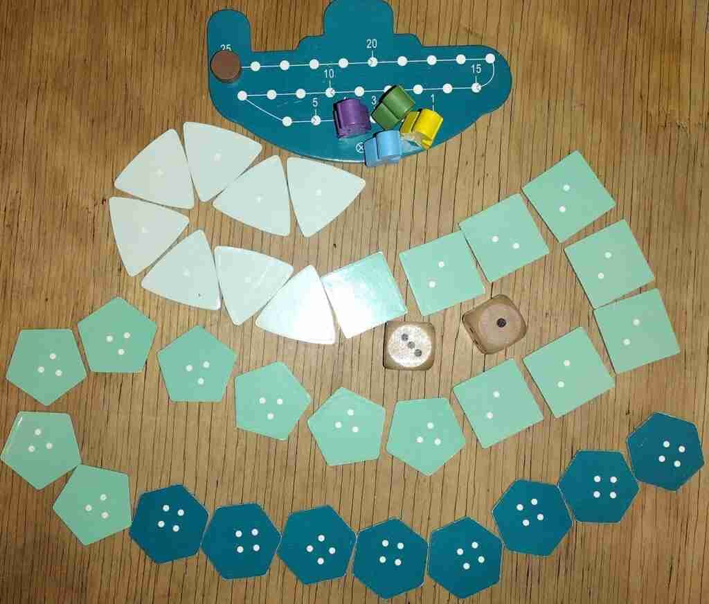 Deep Sea Adventure setup