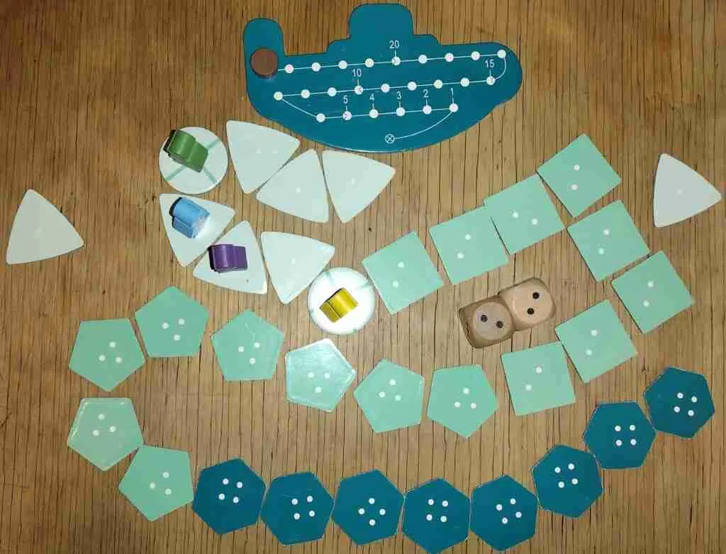 Deep Sea adventure turn 4