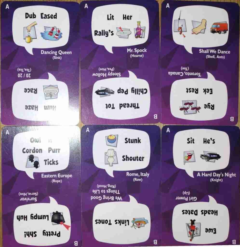 purple cards