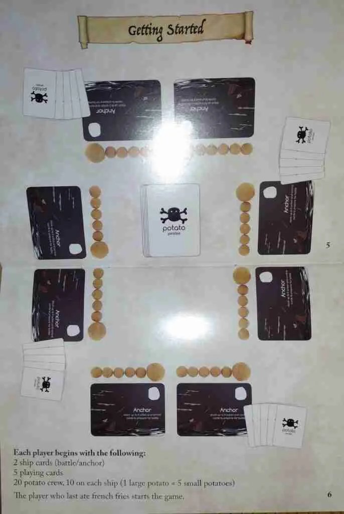 potato pirates setup