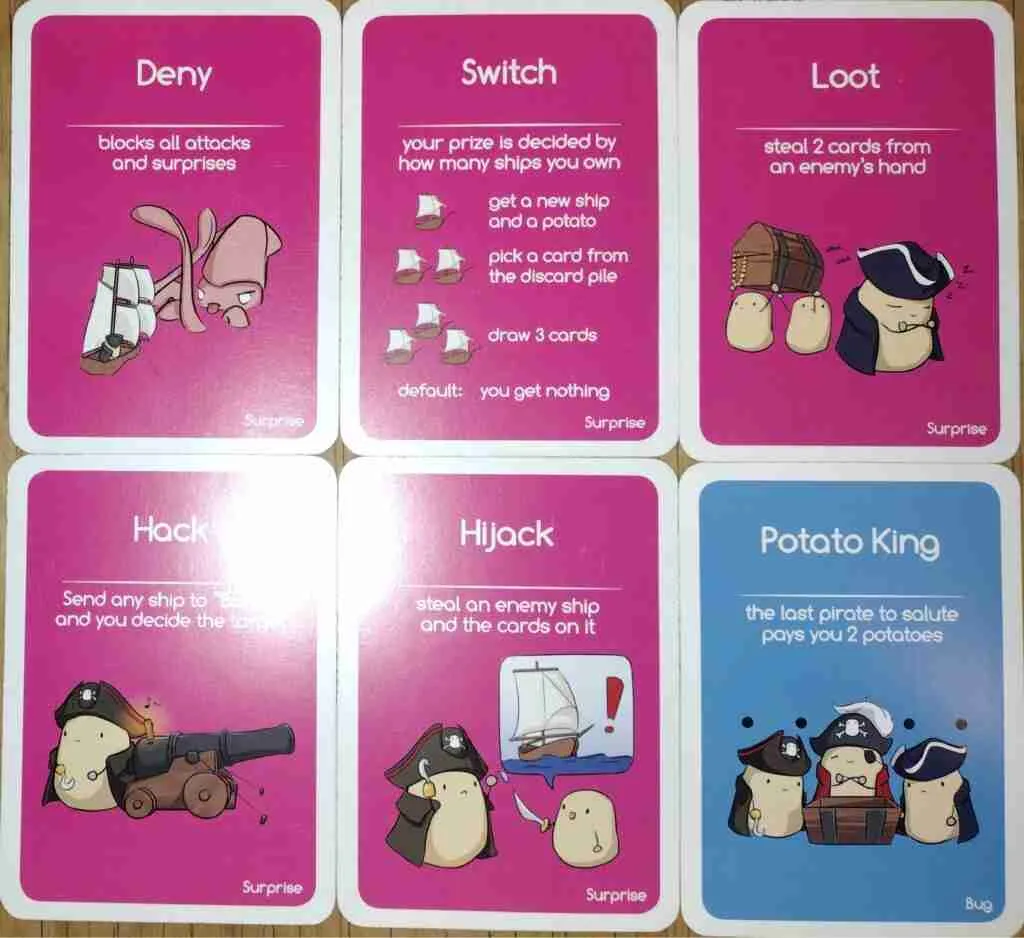 surprise cards