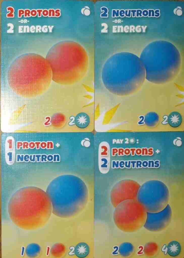 Multi-particle cards in Subatomic